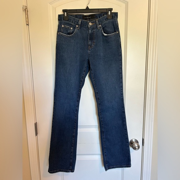 Vintage Calvin Klein low rise bootcut Classic Blue Jeans medium wash - Picture 2 of 11